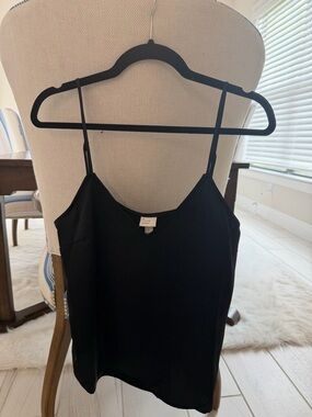 a new day Black V-Neck Spaghetti Strap Camisole